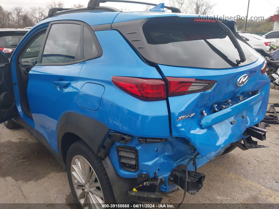 2021 Hyundai Kona Sel Plus Синий vin: KM8K62AA7MU618730