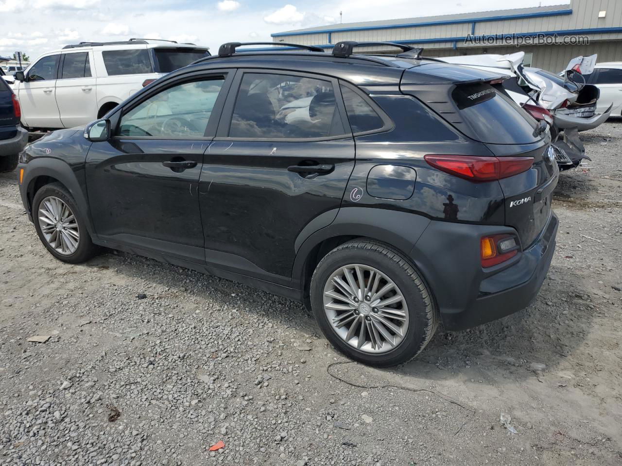 2021 Hyundai Kona Sel Plus Black vin: KM8K62AA8MU626593