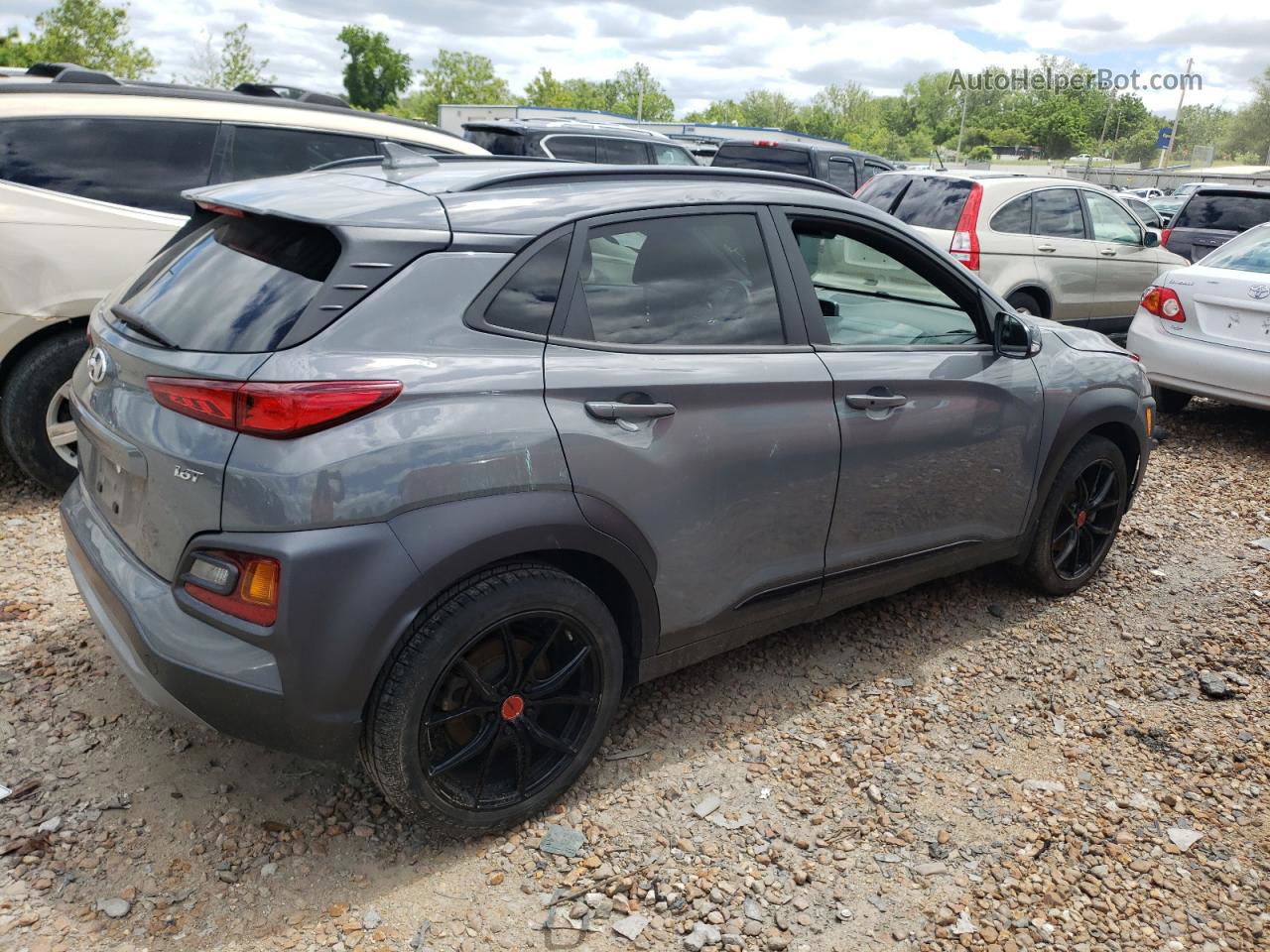 2021 Hyundai Kona Night Gray vin: KM8K63A5XMU700959