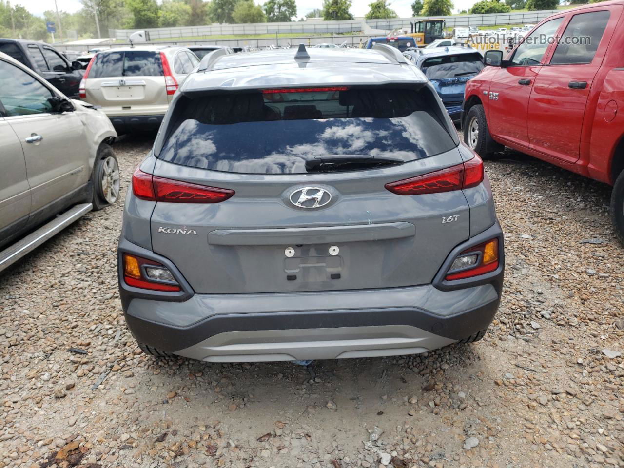 2021 Hyundai Kona Night Gray vin: KM8K63A5XMU700959