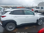 2021 Hyundai Kona Sel Plus White vin: KM8K6CAA2MU719213