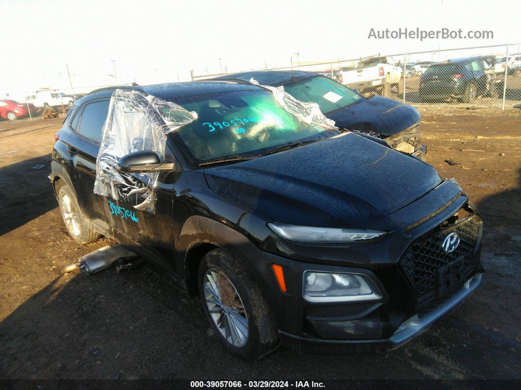 2021 Hyundai Kona Sel Plus Черный vin: KM8K6CAA9MU680300