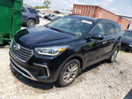 2018 Hyundai Santa Fe Se Black vin: KM8SM4HF1JU260183