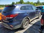 2018 Hyundai Santa Fe Se Blue vin: KM8SM4HF1JU260913