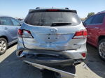 2018 Hyundai Santa Fe Se Silver vin: KM8SM4HF1JU270180