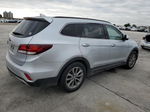 2018 Hyundai Santa Fe Se Silver vin: KM8SM4HF1JU270857