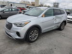 2018 Hyundai Santa Fe Se Silver vin: KM8SM4HF1JU270857