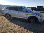 2018 Hyundai Santa Fe Se Silver vin: KM8SM4HF1JU289294