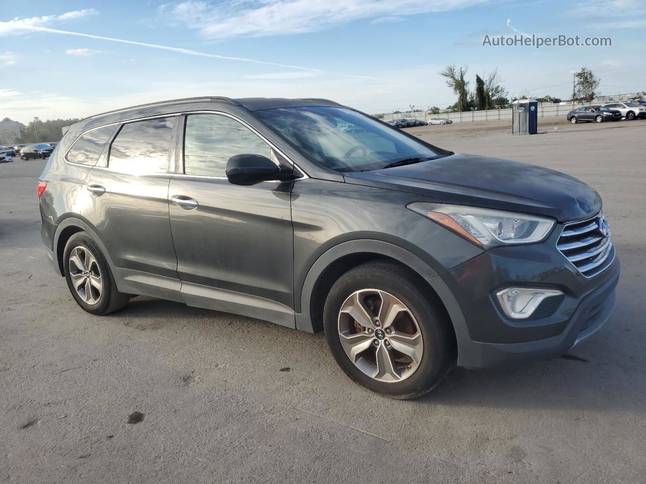 2013 Hyundai Santa Fe Gls Gray vin: KM8SM4HF3DU003823