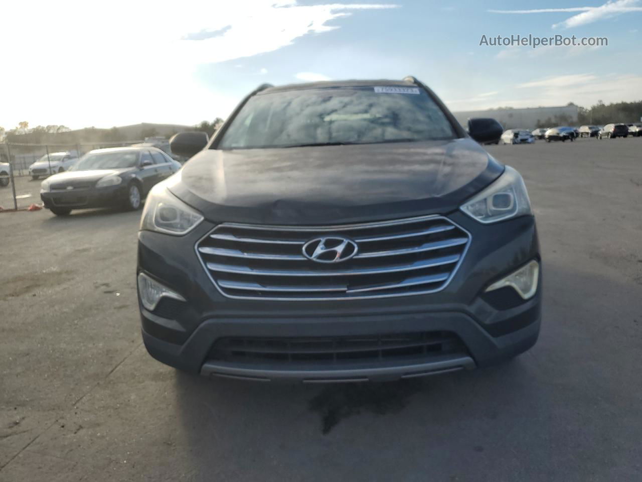 2013 Hyundai Santa Fe Gls Gray vin: KM8SM4HF3DU003823