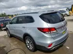 2018 Hyundai Santa Fe Se Серебряный vin: KM8SM4HF3JU268723