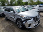 2018 Hyundai Santa Fe Se Серебряный vin: KM8SM4HF3JU268723