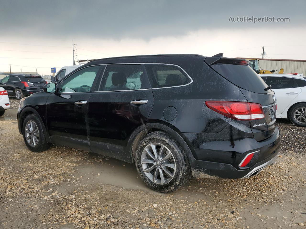 2018 Hyundai Santa Fe Se Black vin: KM8SM4HF3JU269970