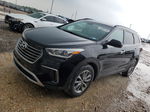 2018 Hyundai Santa Fe Se Black vin: KM8SM4HF3JU269970