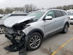 2018 Hyundai Santa Fe Se Silver vin: KM8SM4HF3JU293380