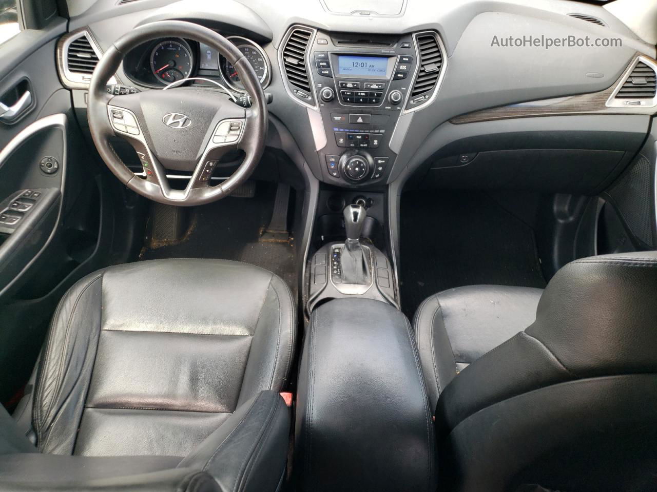 2013 Hyundai Santa Fe Gls Черный vin: KM8SM4HF4DU011378