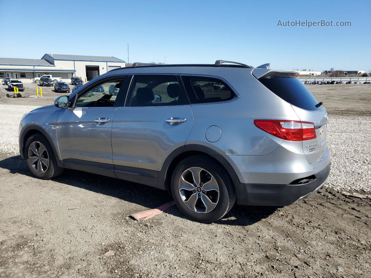 2013 Hyundai Santa Fe Gls Silver vin: KM8SM4HF5DU015049