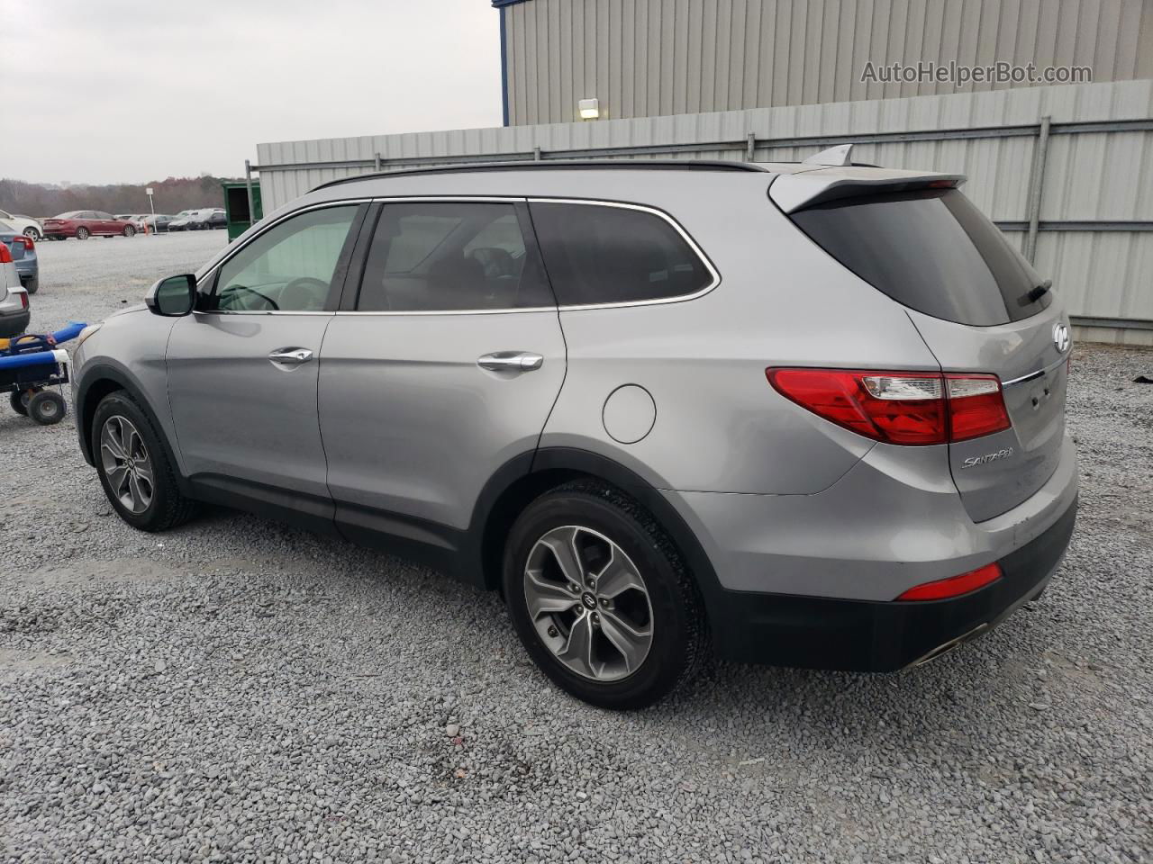 2014 Hyundai Santa Fe Gls Silver vin: KM8SM4HF5EU040678