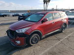 2014 Hyundai Santa Fe Gls Red vin: KM8SM4HF5EU040700