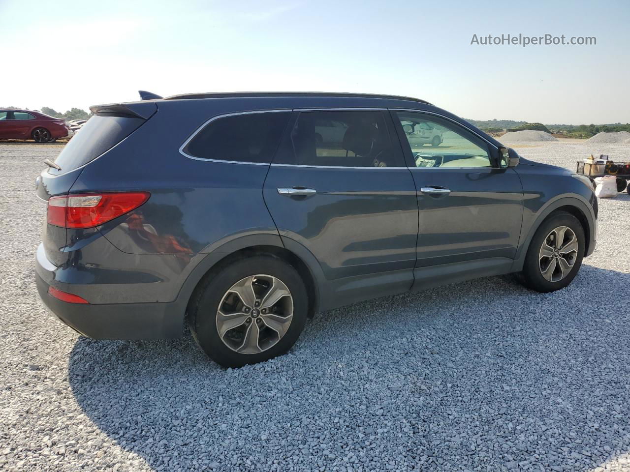 2015 Hyundai Santa Fe Gls Blue vin: KM8SM4HF5FU100007