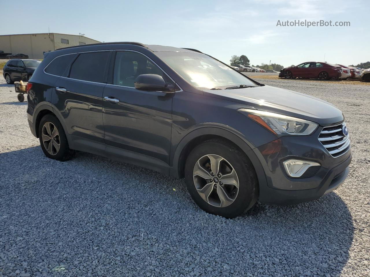 2015 Hyundai Santa Fe Gls Blue vin: KM8SM4HF5FU100007