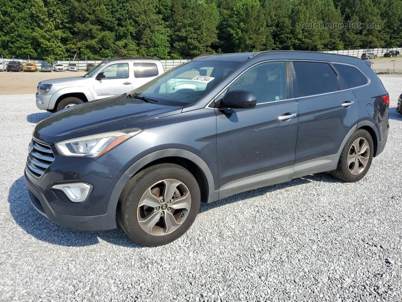 2015 Hyundai Santa Fe Gls Blue vin: KM8SM4HF5FU100007