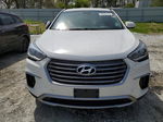 2018 Hyundai Santa Fe Se White vin: KM8SM4HF5JU264186