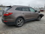 2014 Hyundai Santa Fe Gls Brown vin: KM8SM4HF8EU061136