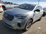 2018 Hyundai Santa Fe Se Silver vin: KM8SM4HF8JU262903