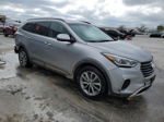 2018 Hyundai Santa Fe Se Silver vin: KM8SM4HF8JU294265