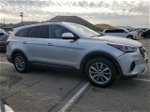 2018 Hyundai Santa Fe Se Серебряный vin: KM8SM4HF9JU258522