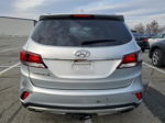 2018 Hyundai Santa Fe Se Серебряный vin: KM8SM4HF9JU258522