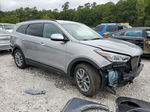 2018 Hyundai Santa Fe Se Silver vin: KM8SM4HF9JU277149