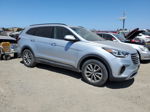 2018 Hyundai Santa Fe Se Silver vin: KM8SM4HFXJU272011