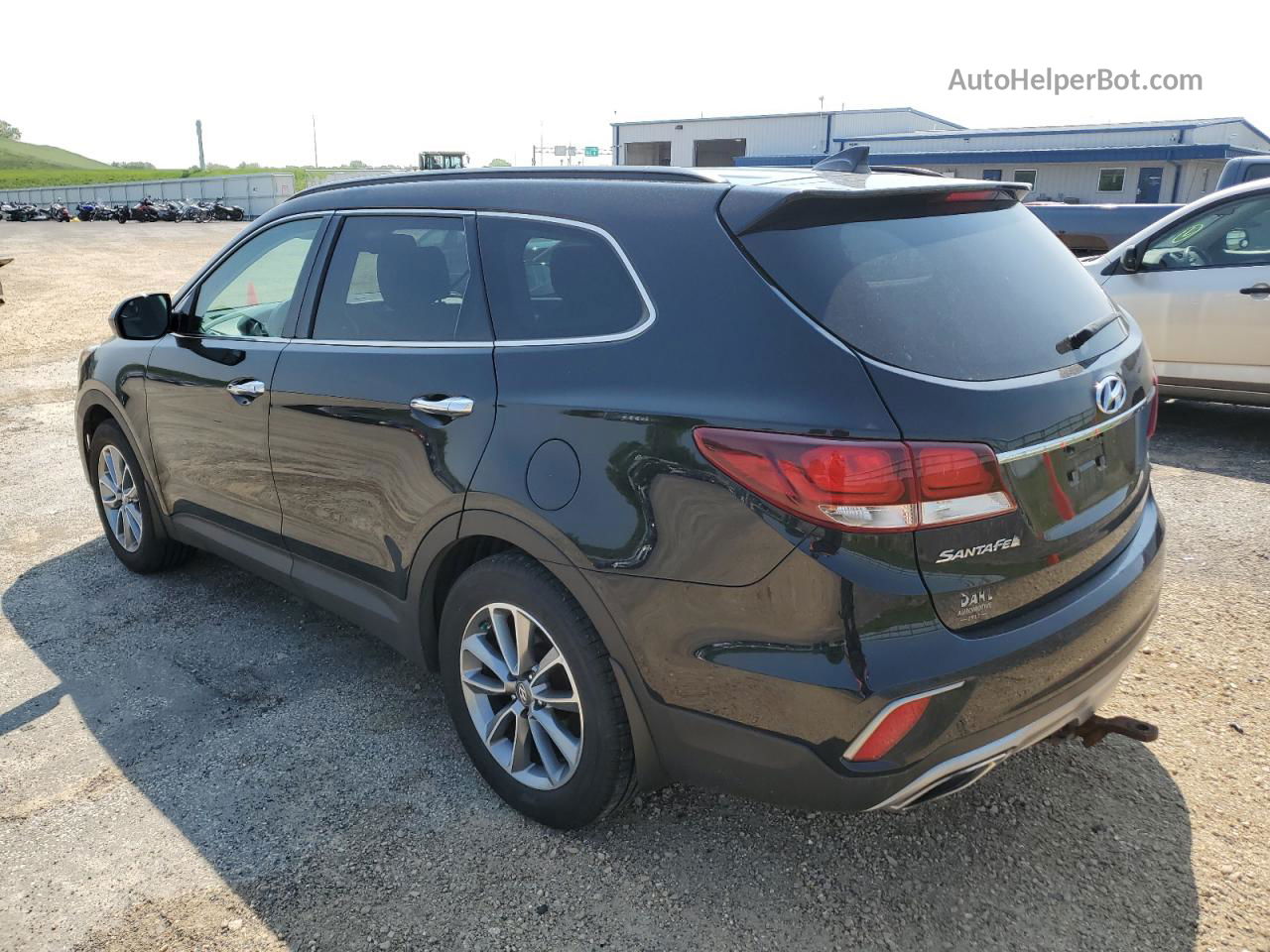 2018 Hyundai Santa Fe Se Black vin: KM8SMDHF1JU260622