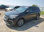 2018 Hyundai Santa Fe Se Black vin: KM8SMDHF1JU260622