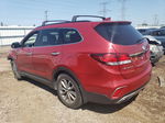 2018 Hyundai Santa Fe Se Красный vin: KM8SMDHF1JU270776