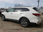 2018 Hyundai Santa Fe Se White vin: KM8SMDHF2JU265117