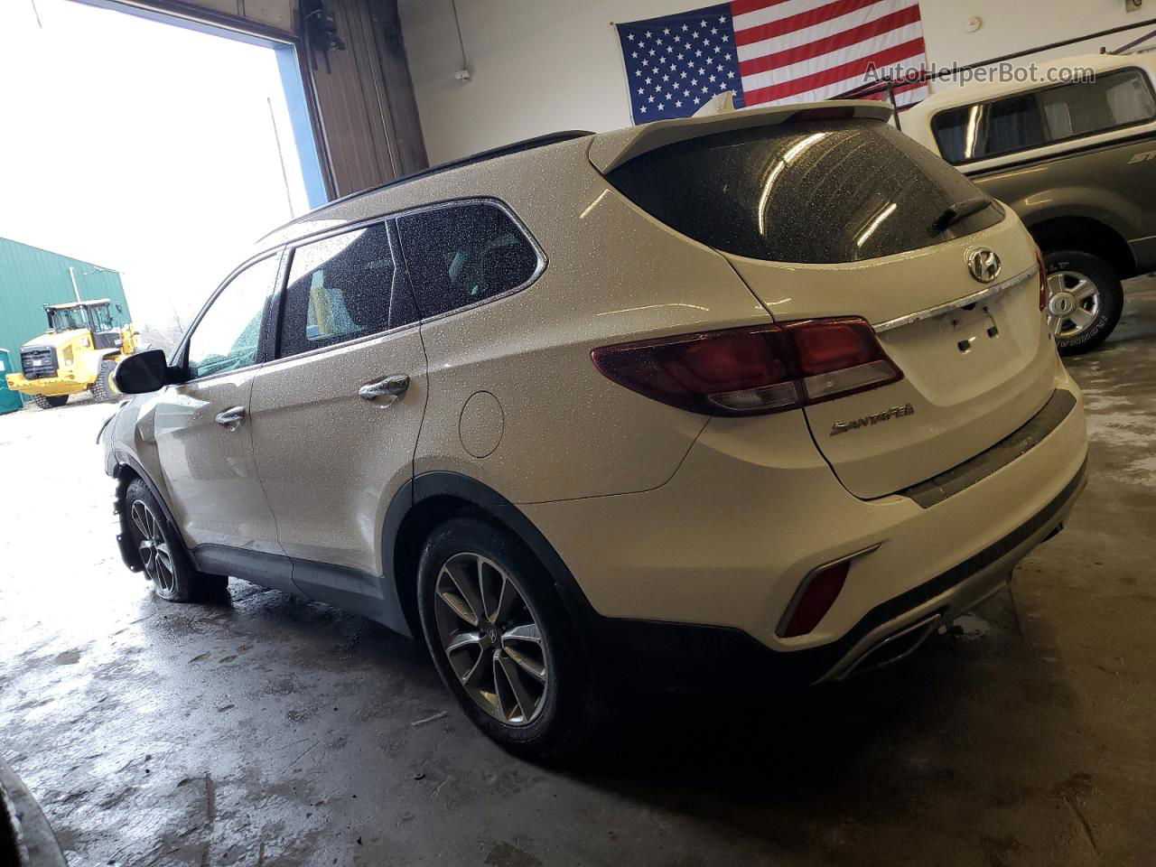 2018 Hyundai Santa Fe Se White vin: KM8SMDHF3JU262596