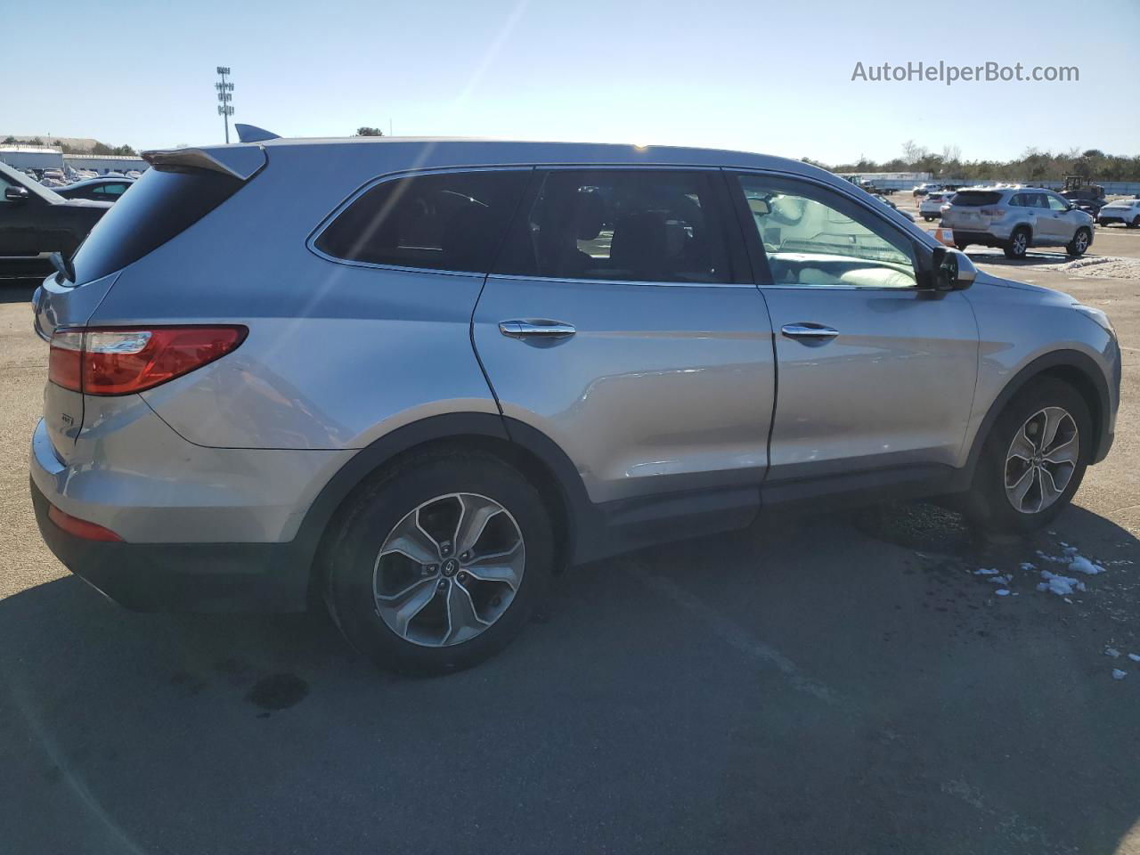 2013 Hyundai Santa Fe Gls Серебряный vin: KM8SMDHF5DU014421