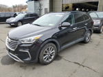 2018 Hyundai Santa Fe Se Черный vin: KM8SMDHF6JU277383