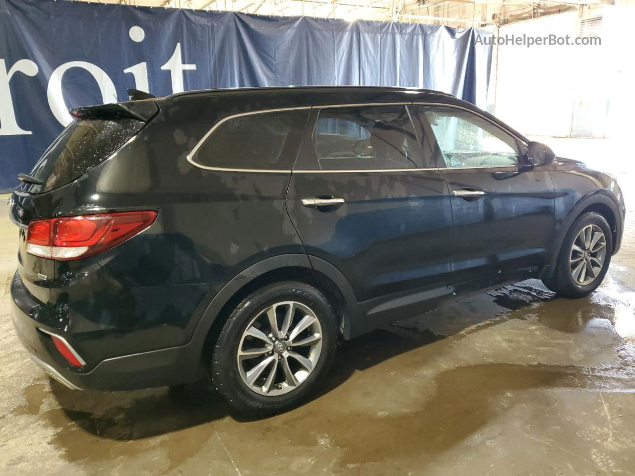 2018 Hyundai Santa Fe Se Black vin: KM8SMDHF6JU277383