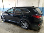 2018 Hyundai Santa Fe Se Black vin: KM8SMDHF6JU277383