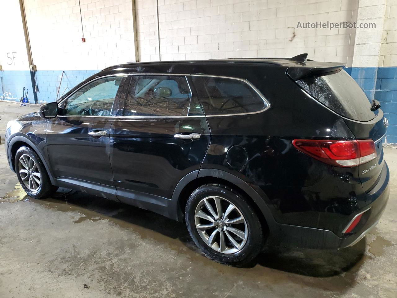 2018 Hyundai Santa Fe Se Black vin: KM8SMDHF6JU277383