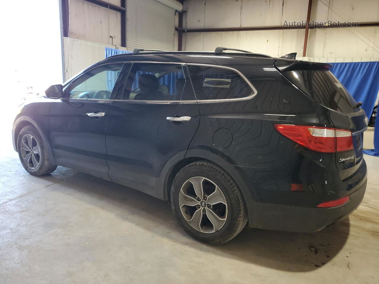 2013 Hyundai Santa Fe Gls Black vin: KM8SMDHF7DU032662