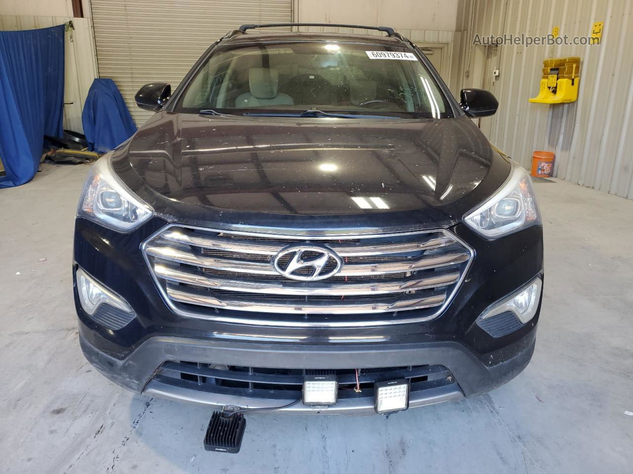 2013 Hyundai Santa Fe Gls Black vin: KM8SMDHF7DU032662