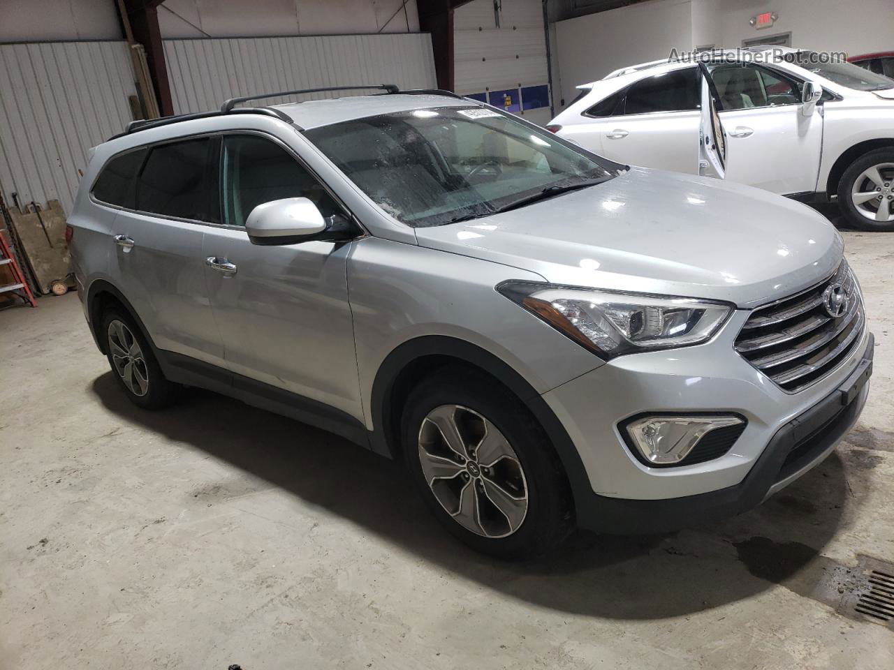 2014 Hyundai Santa Fe Gls Silver vin: KM8SMDHF7EU074072