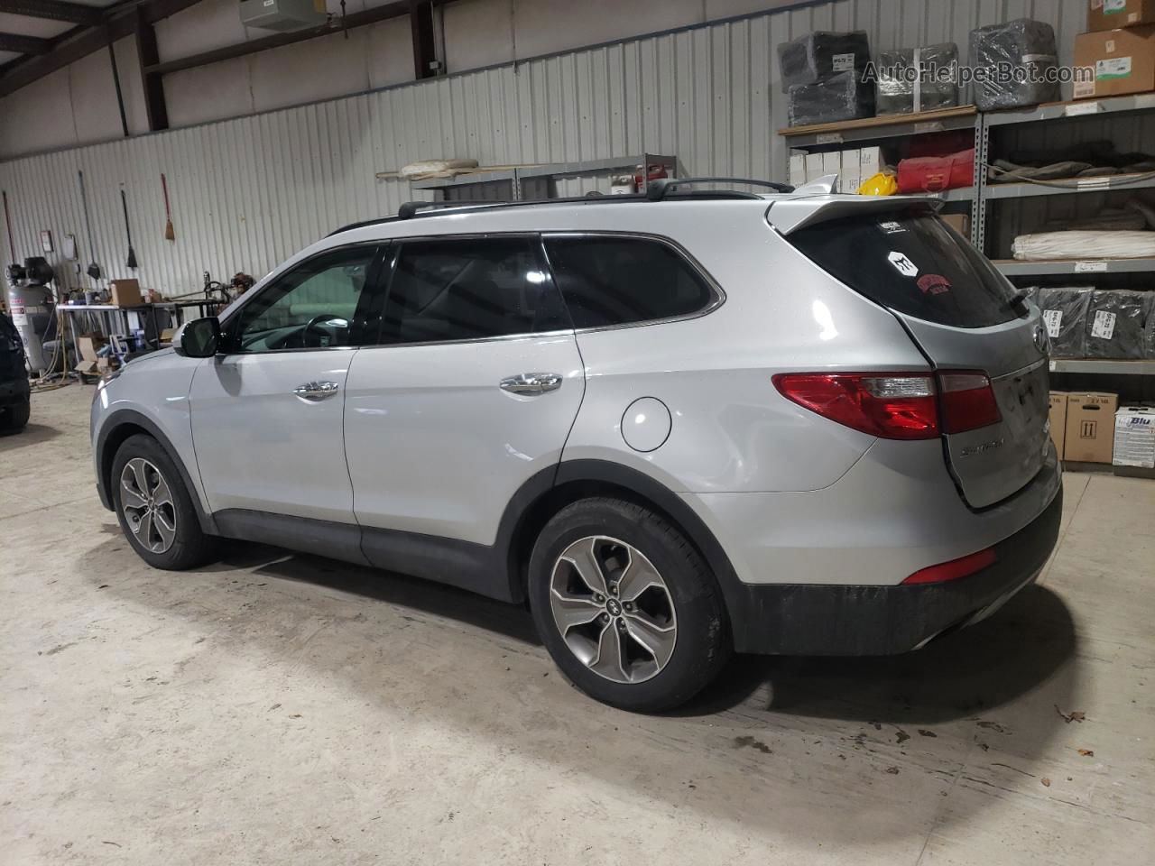 2014 Hyundai Santa Fe Gls Silver vin: KM8SMDHF7EU074072