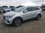 2018 Hyundai Santa Fe Se Silver vin: KM8SMDHF8JU262464