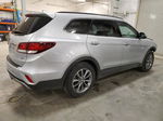 2018 Hyundai Santa Fe Se Silver vin: KM8SMDHF8JU277272